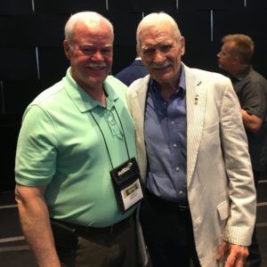 James Robertson and Dale Dye at Thrillerfest 14
